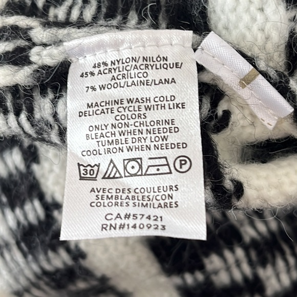 Loft Fair Isle Sweater Skirt - Picture 4 of 5